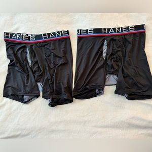 Men’s Hanes Active X-Temp Boxer Briefs - 2 Pair